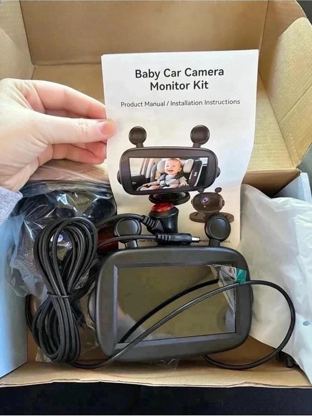 Baby Car Camera Monitor Kit